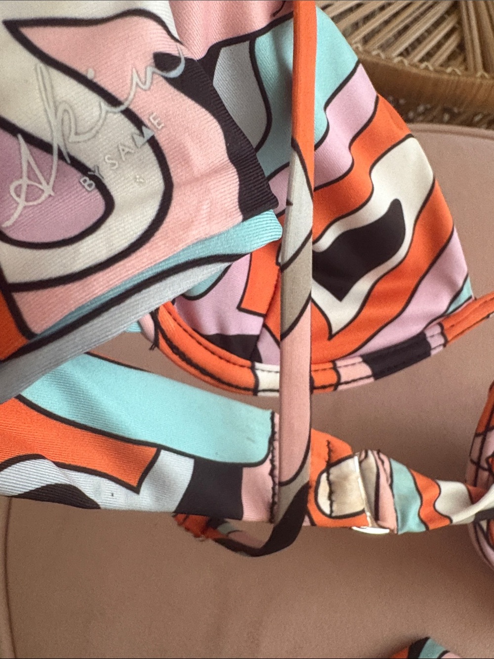 Abstract Print Bikini - Picture 5 of 6